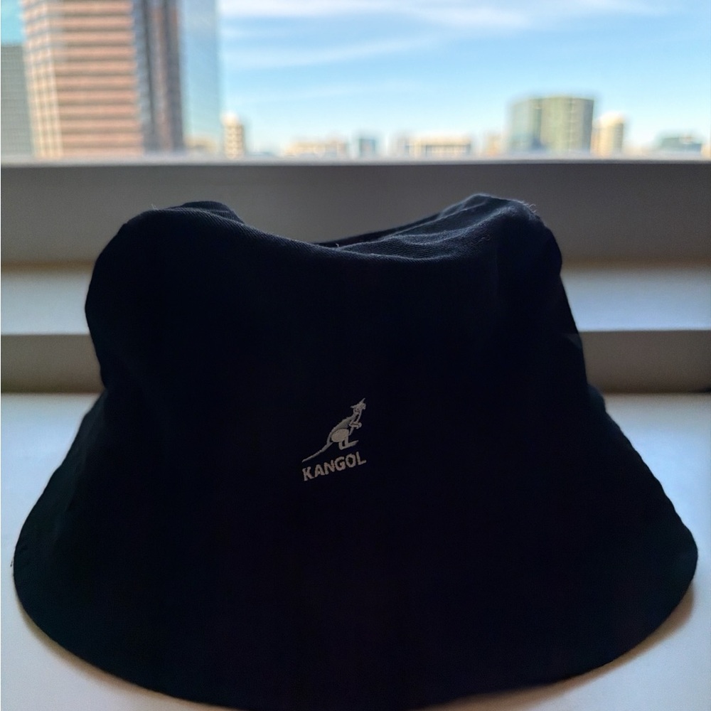 Kangol Charcoal Bucket Hat